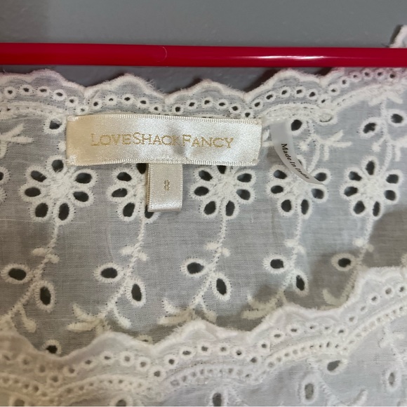 LoveShackFancy Luvita Crop Top - Picture 2 of 4